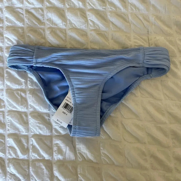 Jessica Simpson blue mist bikini bottom - Picture 1 of 6
